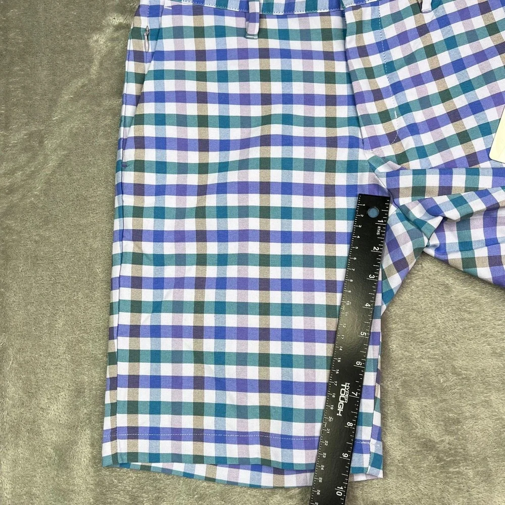 Tommy Bahama Island Zone Shorts Men 30 Multicolor Beach Driver Check Performance